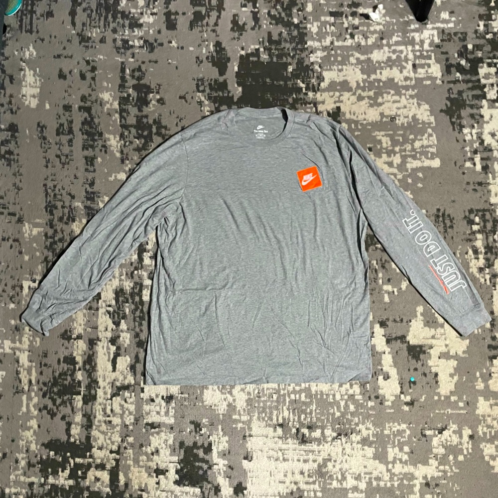 Nike Just do it sportswear long sleeve Tee Size:3XL